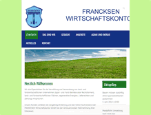 Tablet Screenshot of francksen.com